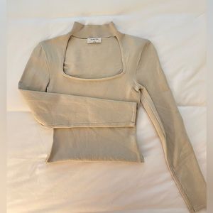 Aritzia Babaton Mock neck Top